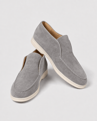 Loafers Signature Women's Suede Leather High-Top Slip-On Boots