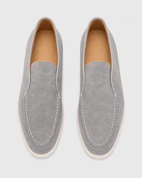 Loafers Signature Women's Suede Leather High-Top Slip-On Boots