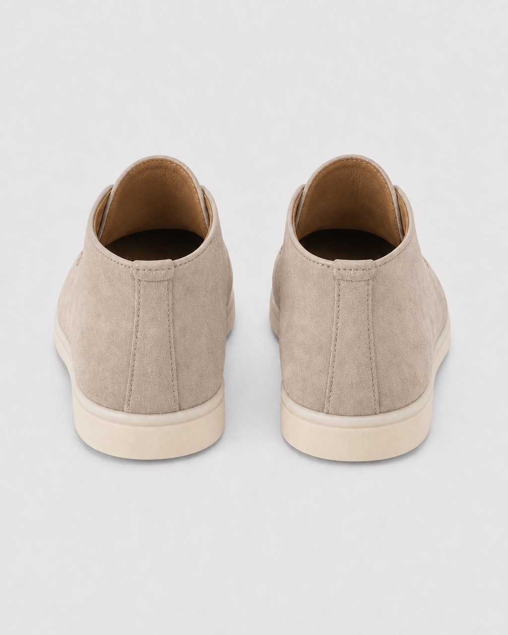 Loafers Signature Women's Suede Leather High-Top Slip-On Boots