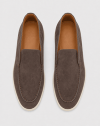 Loafers Signature Women's Suede Leather High-Top Slip-On Boots