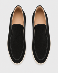 Loafers Signature Women's Suede Leather High-Top Slip-On Boots