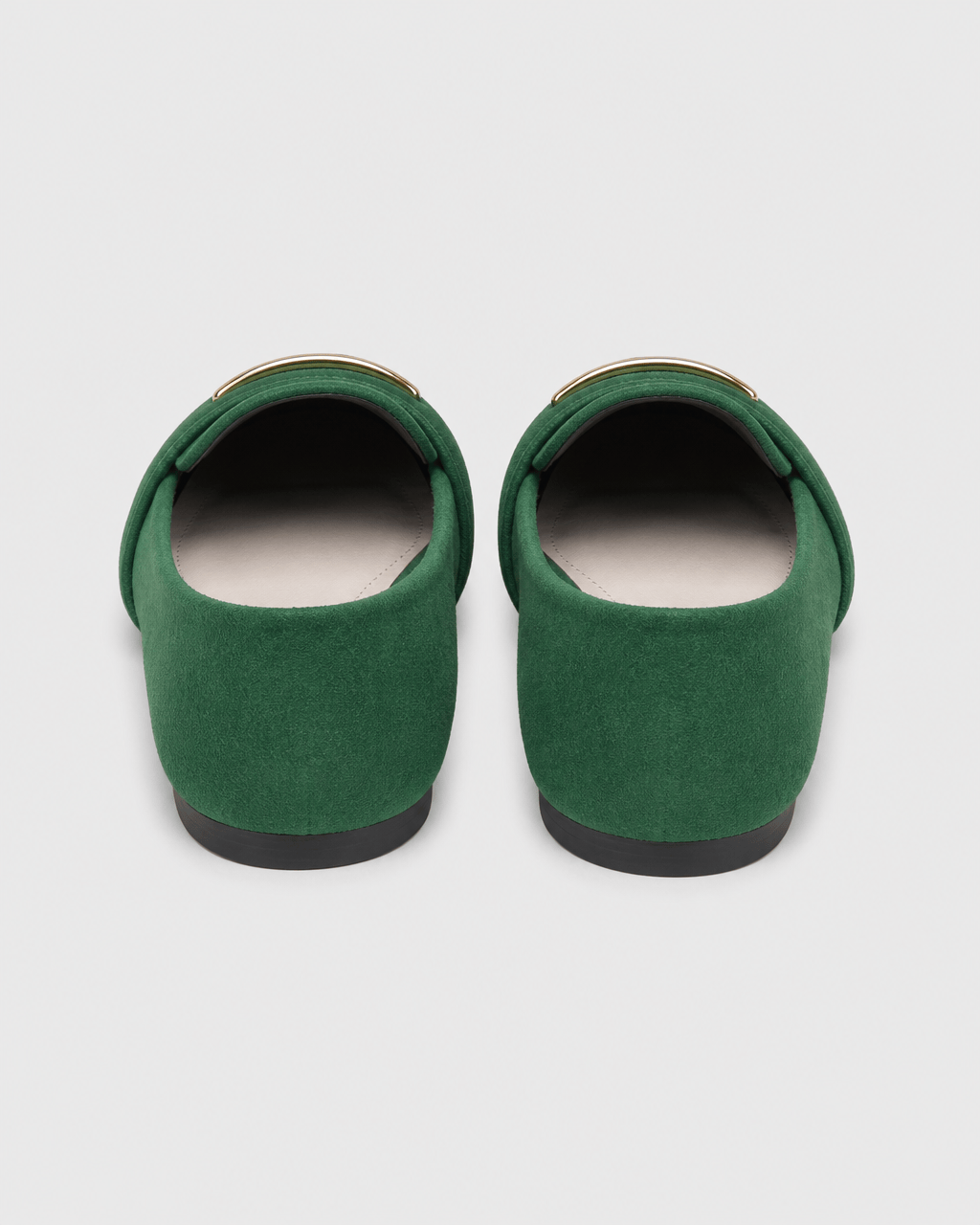 Loafers Signature Women's Velvet-Effect Pointed-Toe Flats