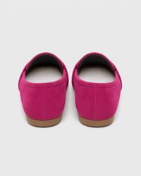 Loafers Signature Women's Velvet-Effect Pointed-Toe Flats