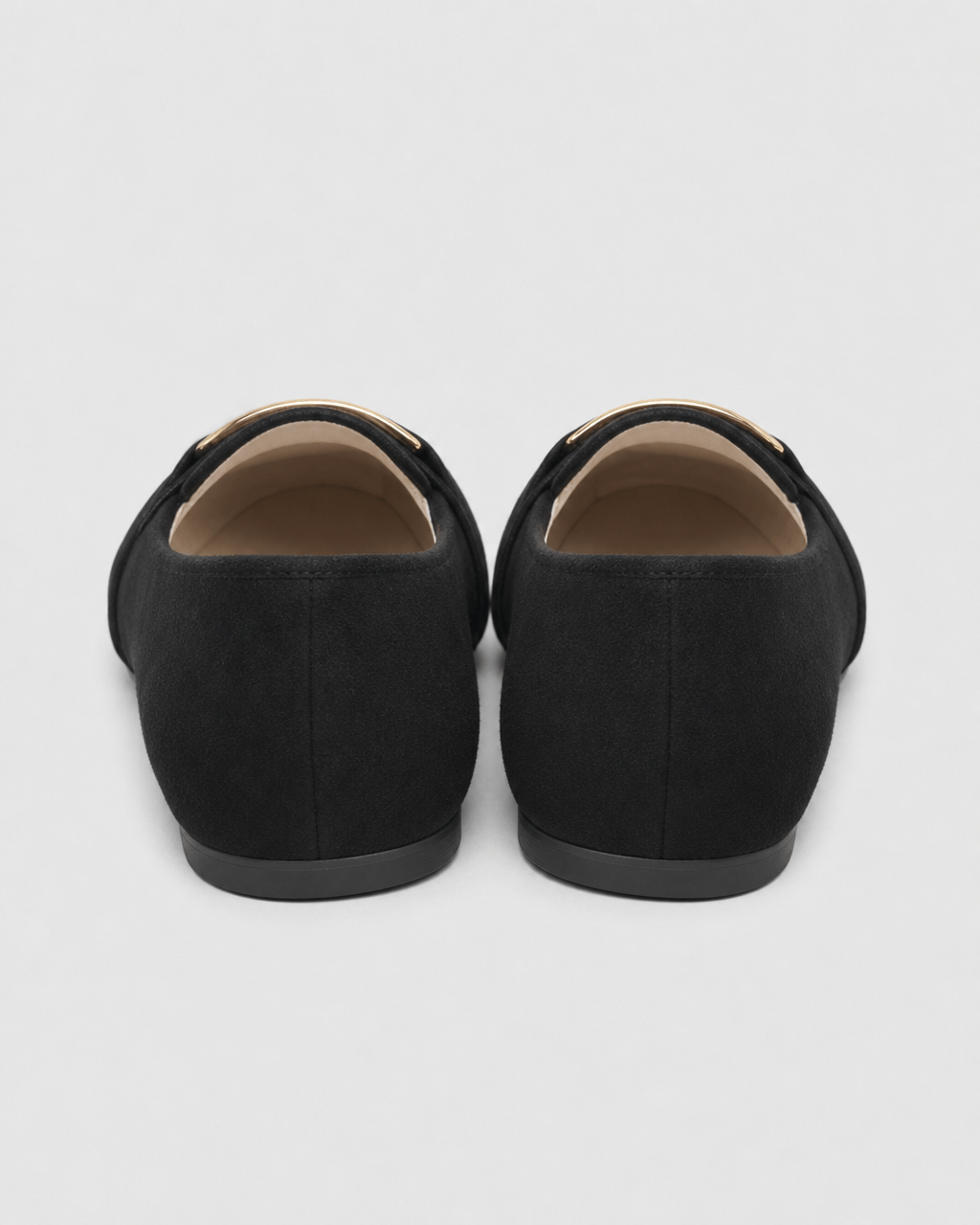 Loafers Signature Women's Velvet-Effect Pointed-Toe Flats