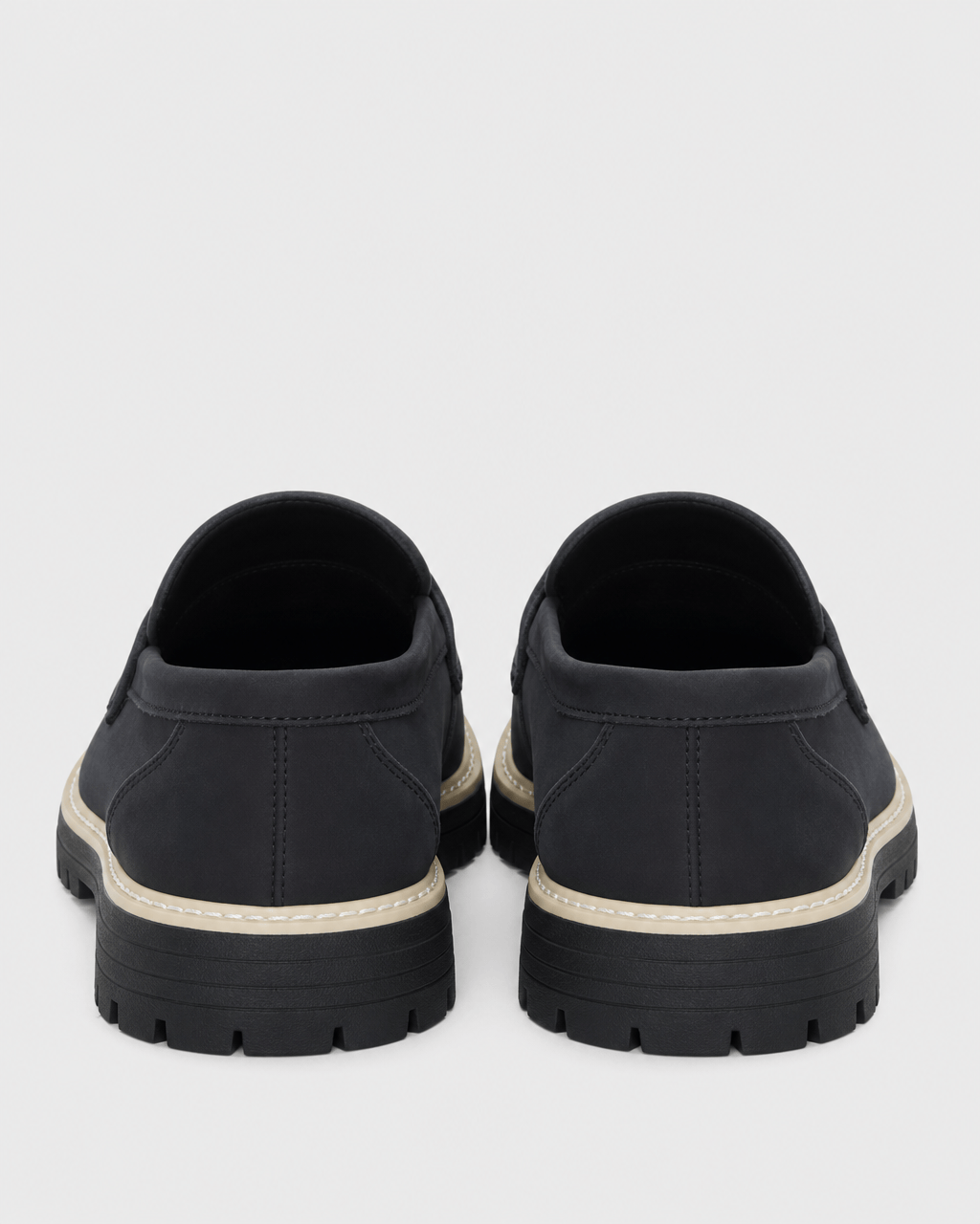 Loafers Signature Women's Cow Suede Thick-Soled Loafers